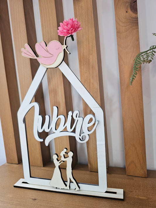 Decorațiune personalizată pentru familie – Povestea noastră de iubire