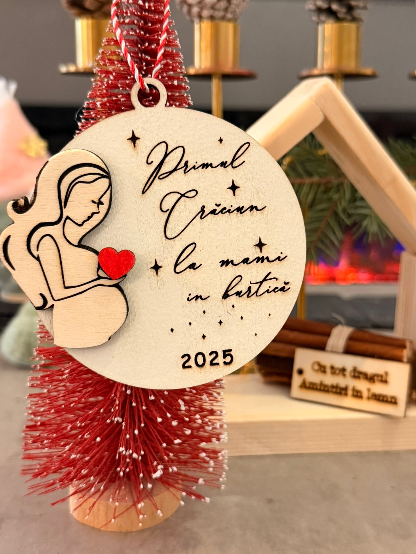 Glob ”Primul Crăciun la mami în burtică”