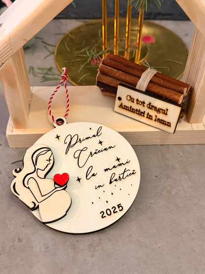 Glob ”Primul Crăciun la mami în burtică”