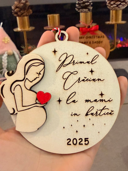 Glob ”Primul Crăciun la mami în burtică”