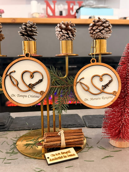 Glob „Doctor” Personalizat cu nume și specializare