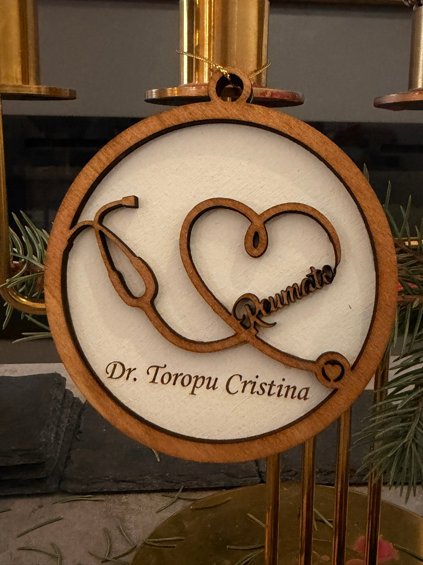 Glob „Doctor” Personalizat cu nume și specializare