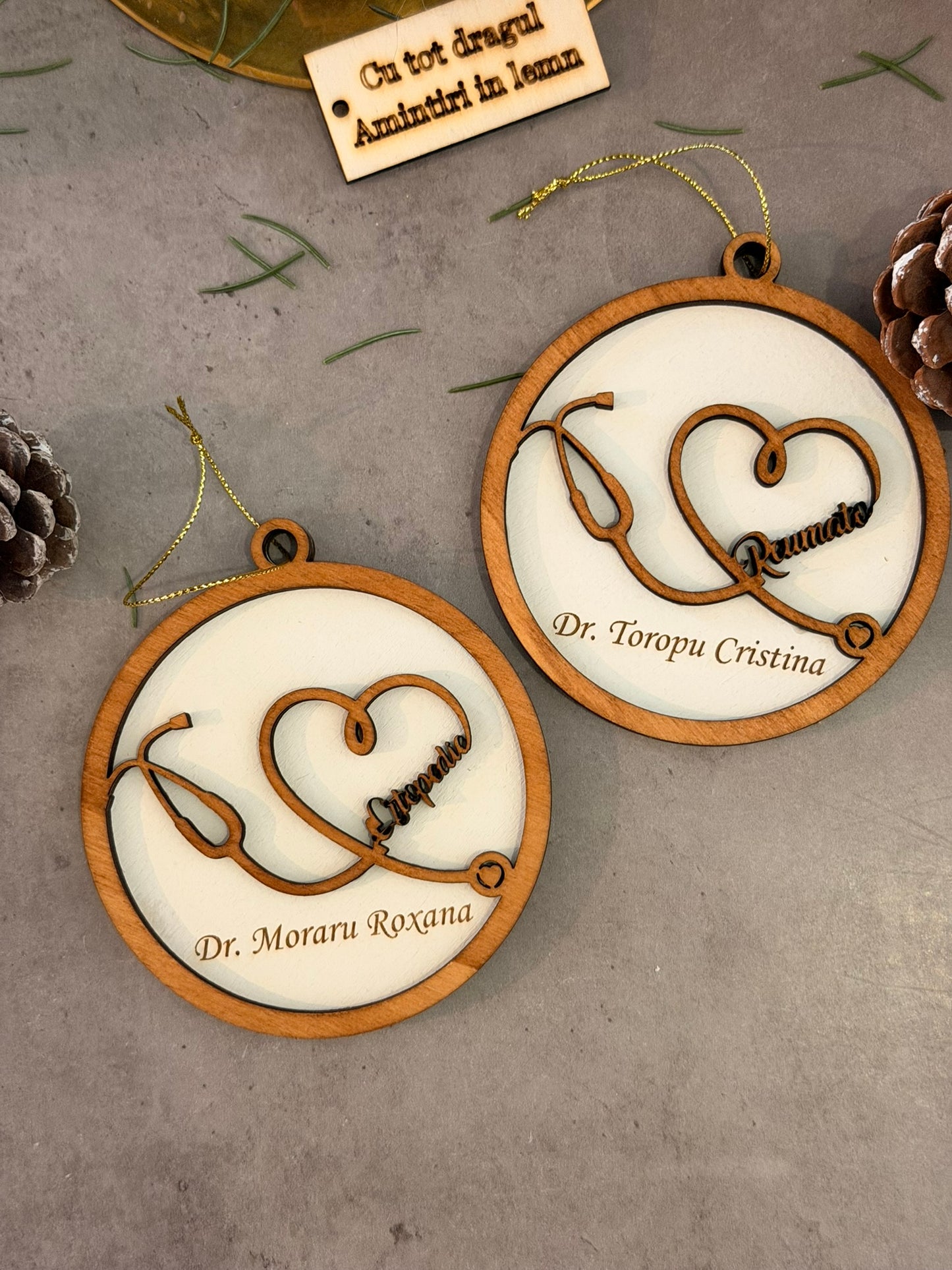 Glob „Doctor” Personalizat cu nume și specializare