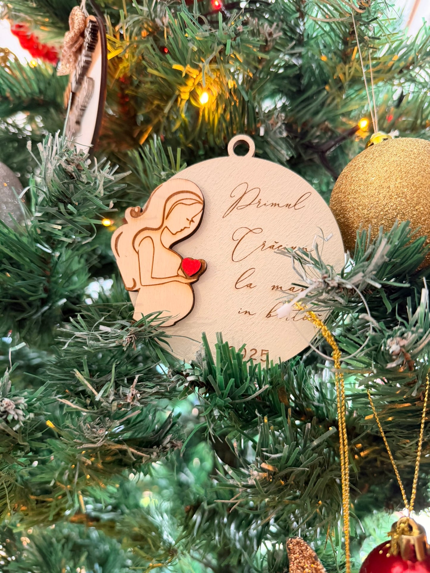 Glob ”Primul Crăciun la mami în burtică”