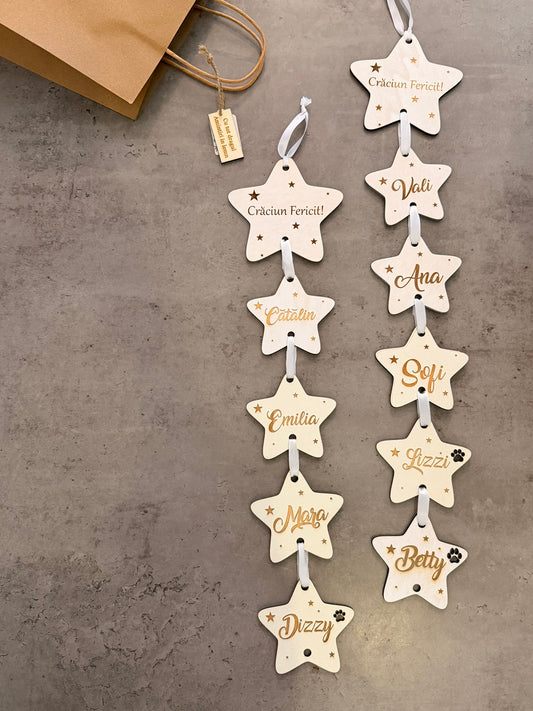 Decorațiune „Familia în Steluțe”