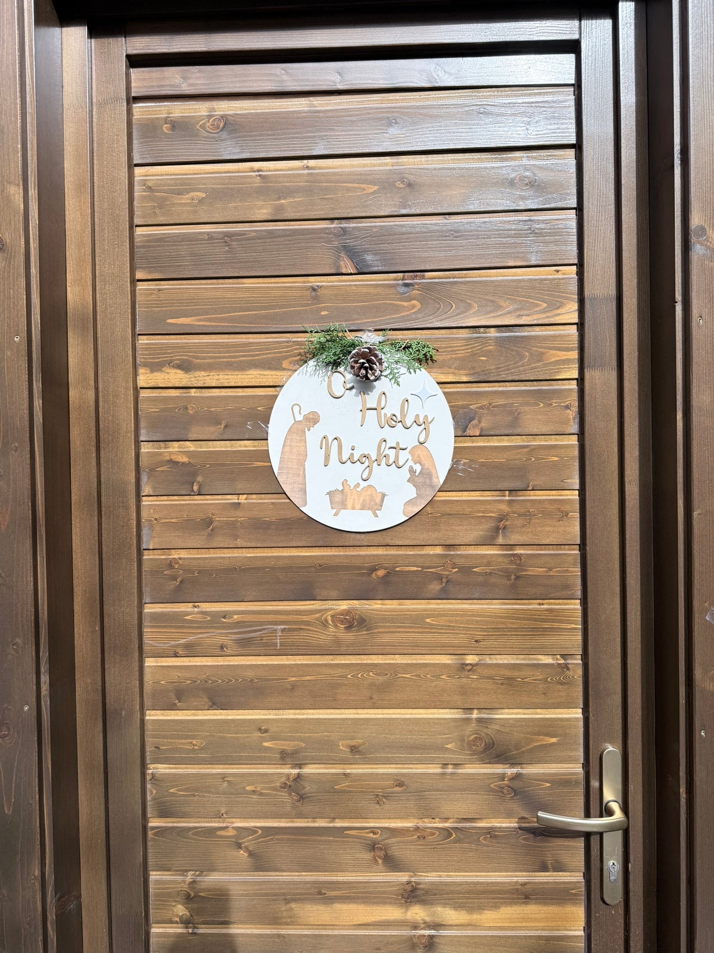 Decorațiune ușă - O Holy Night