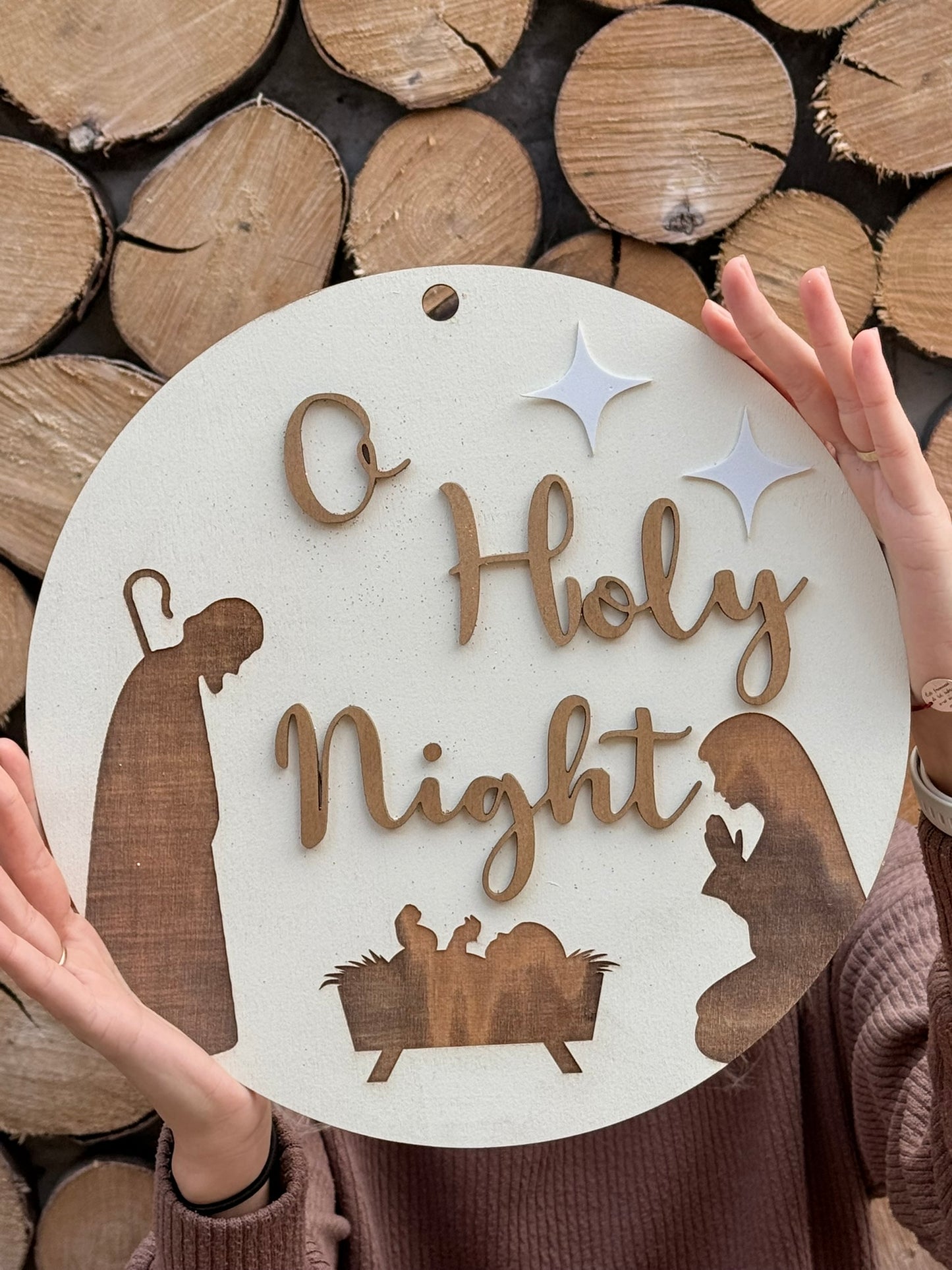 Decorațiune ușă - O Holy Night