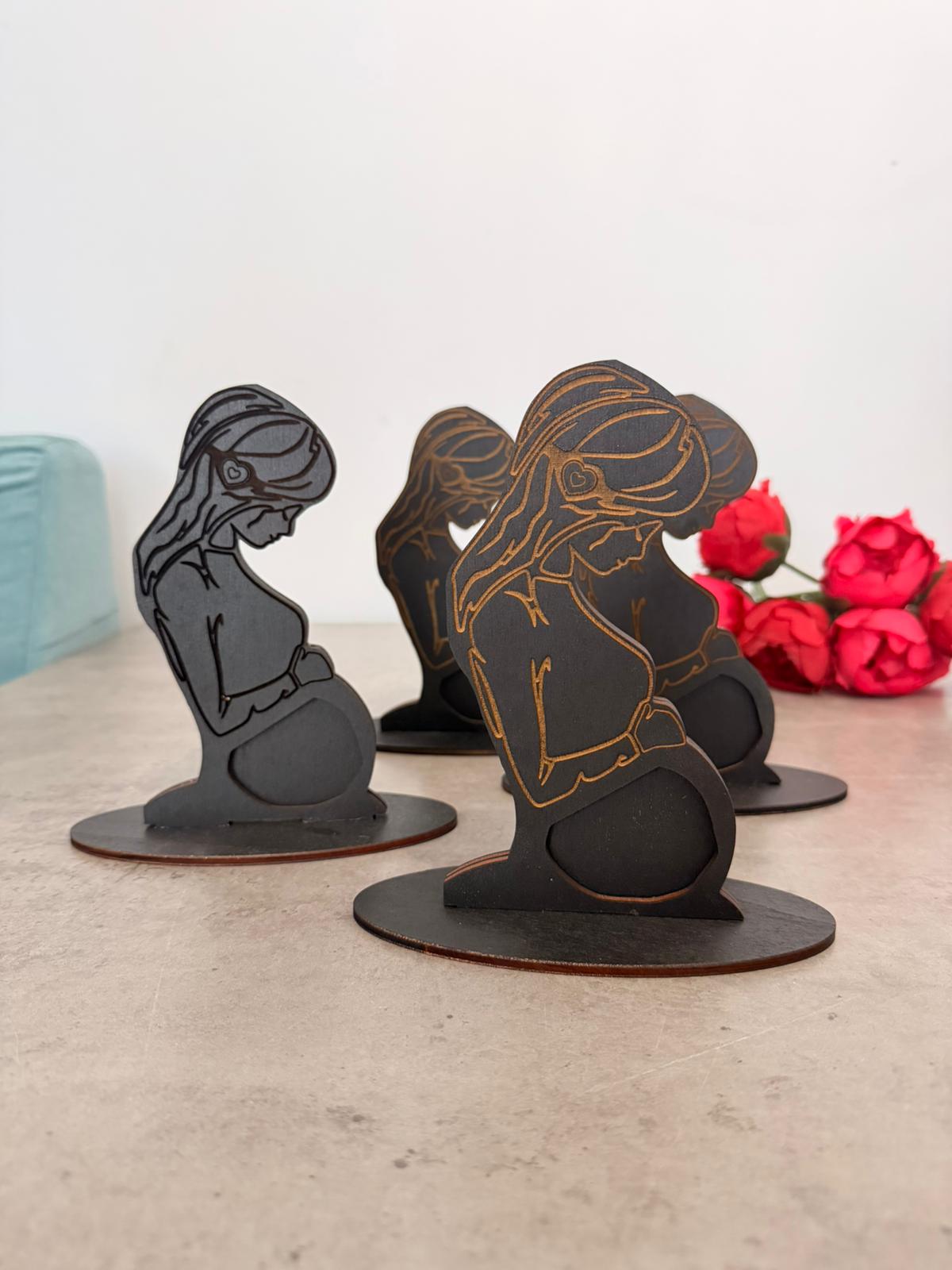 Ramă decorativă eco pentru maternitate și familie