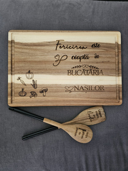 cadou nasi tocator si linguri personalizate 